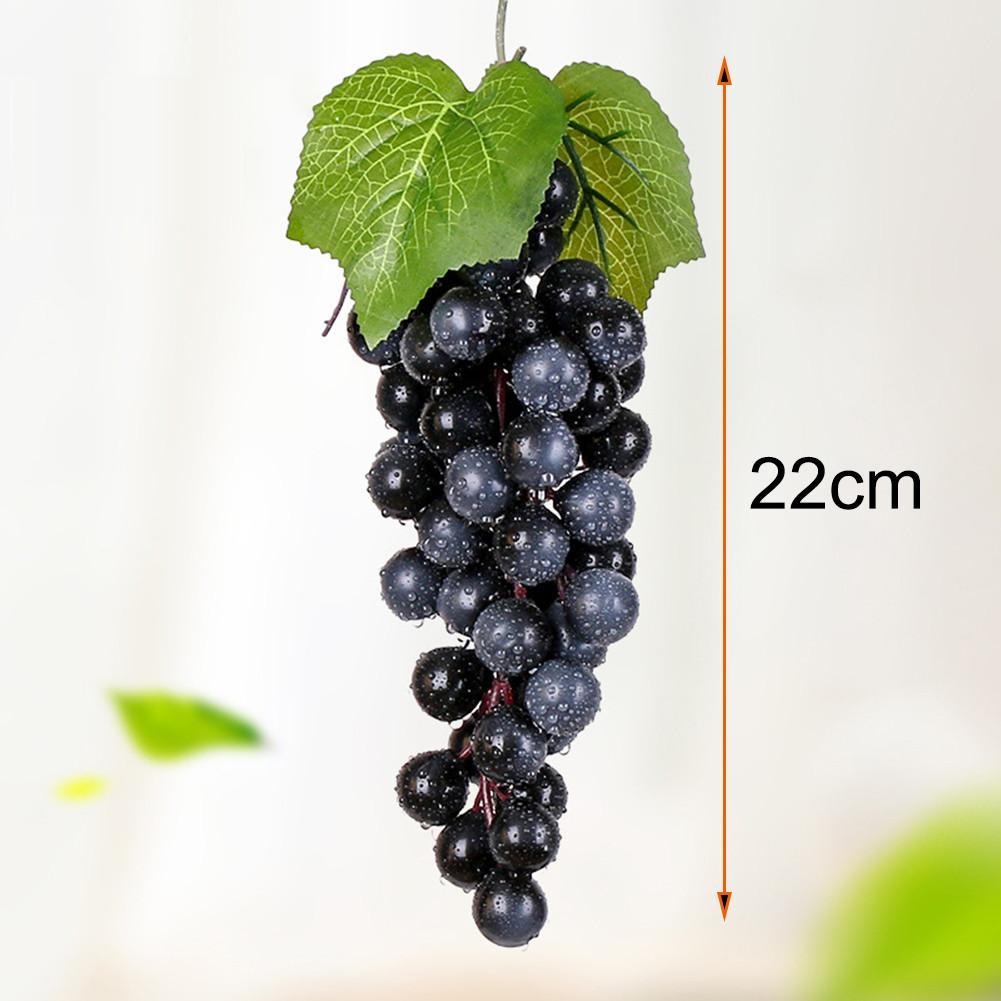 High Simulation Grape Plastic Fruit Fake Fruits Photo Props Artificial Grape Fruit Shop Display Model Decor Home Office Decor