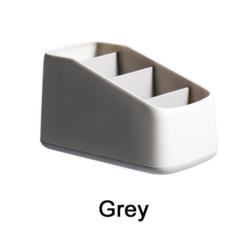 Remote Control Holder Storage Box Tv Remote Control Phone Trapezoidal Storage Box Stationery Organizer Hotel Storage Supplies