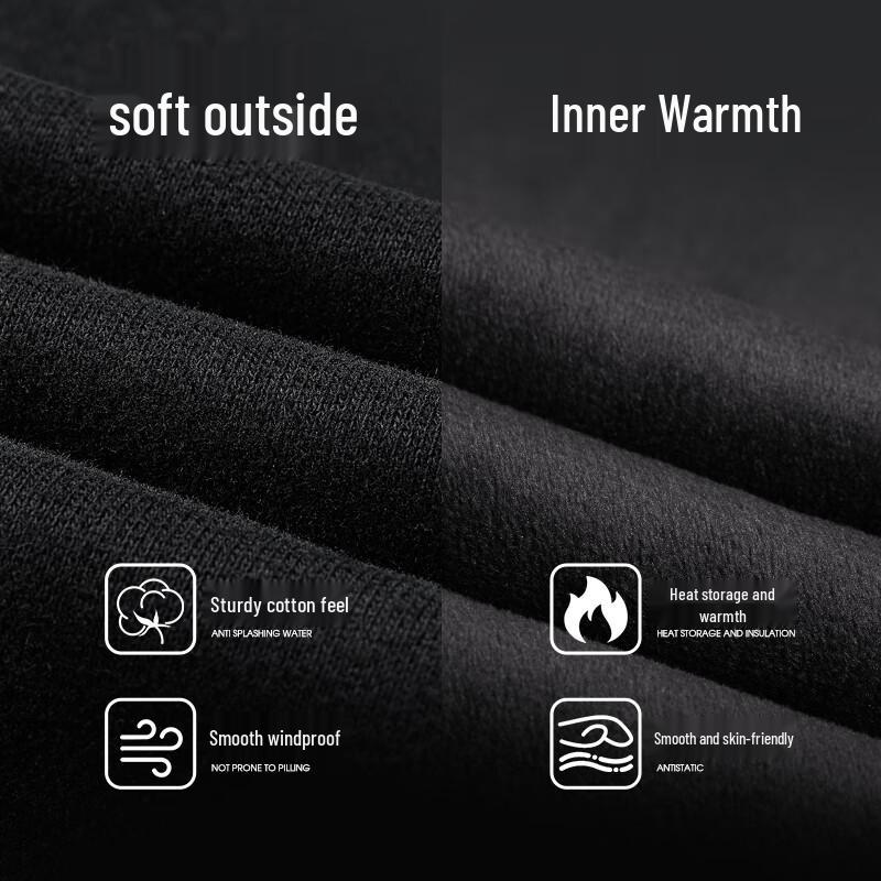 Camel Men's Fleece-Lined Cuffed Casual Sweatpants