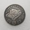 Vintage 1945 Plated Brass Tank Commemorative, Antique Distressed Collectible