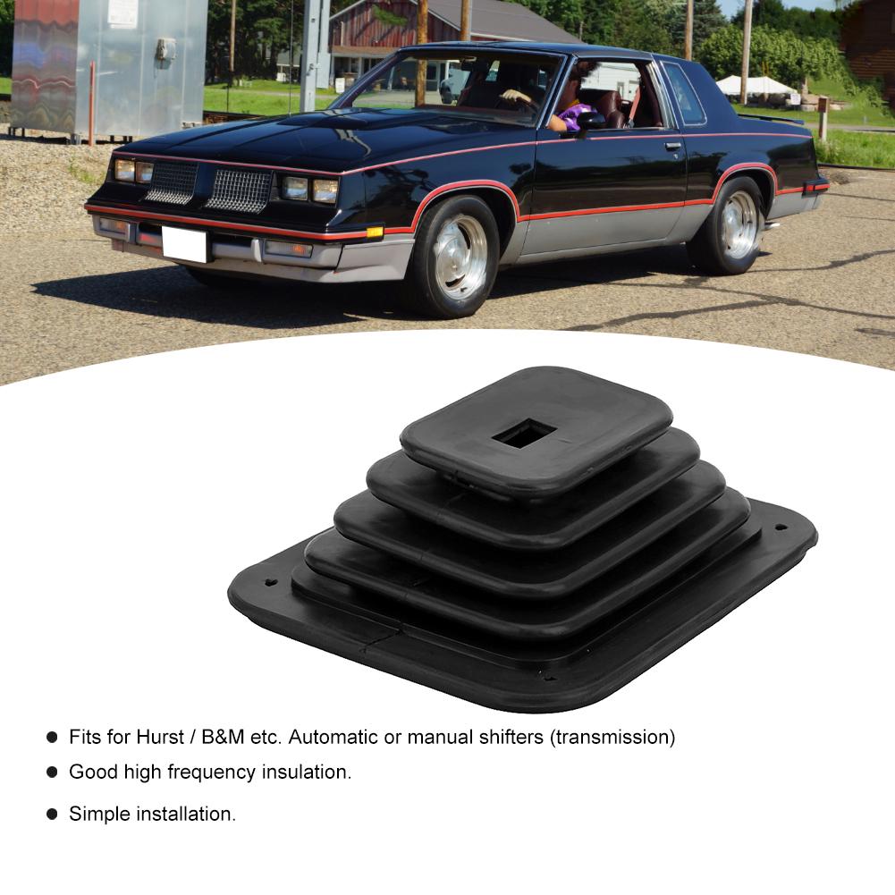 Rubber Shifter Boot Gear Panel Dust Cover 5 5 8in X 6 3 4in Manual Automatic 350
