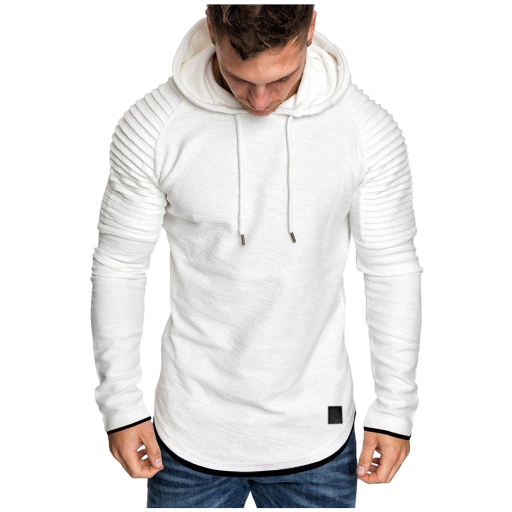 Men‘s Long Sleeve Winter Casual Sweatshirt Hoodies Top Blouse Tracksuits