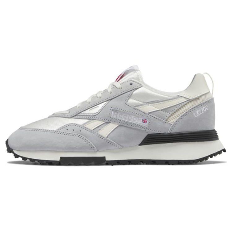 Reebok LX2200 American Retro Leather Low-Top Running Shoes Unisex Sneaker Gray HP7586