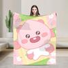 K-Kakaos F-Friends Ryan Blanket  Super Soft Fashion Plush Bedding Throws For Outdoor Travel Office Flannel Bedspread Bed Cover