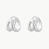 MERCURY [silver 925] Double Hoop Earring