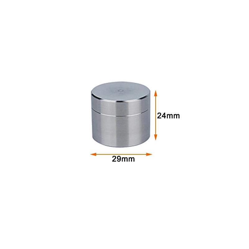 Stainless Steel Waterproof Seal Tank Portable EDC Survival Pill Box Emergency Medicine Bottles Home Tea Spices Storage