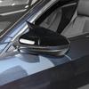 Horn Style Side Mirror Cap Rearview Mirror Cover for Honda Civic 10th Gen Exterior Accessories 2016 2017 2018 2019 2020 2021