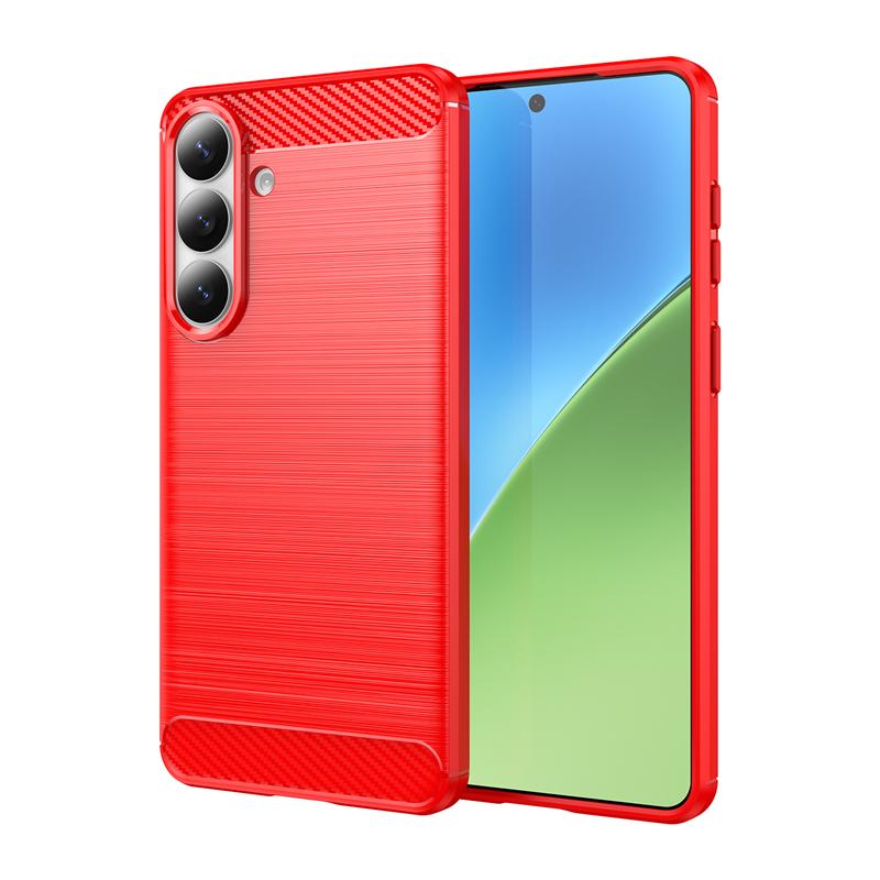 For Cover Samsung Galaxy S26 Plus Case For Samsung S26 Ultra S26 Plus Silicone Carbon Fiber Back Case For Samsung S26 Plus Case