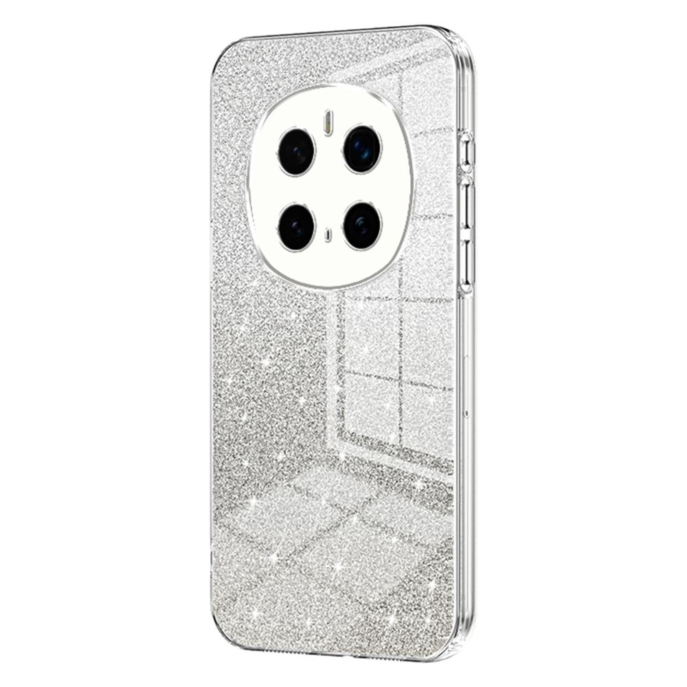 

For Honor Magic7 Pro 5G Case Electroplating Gradient Glitter TPU Phone Cover Transparent