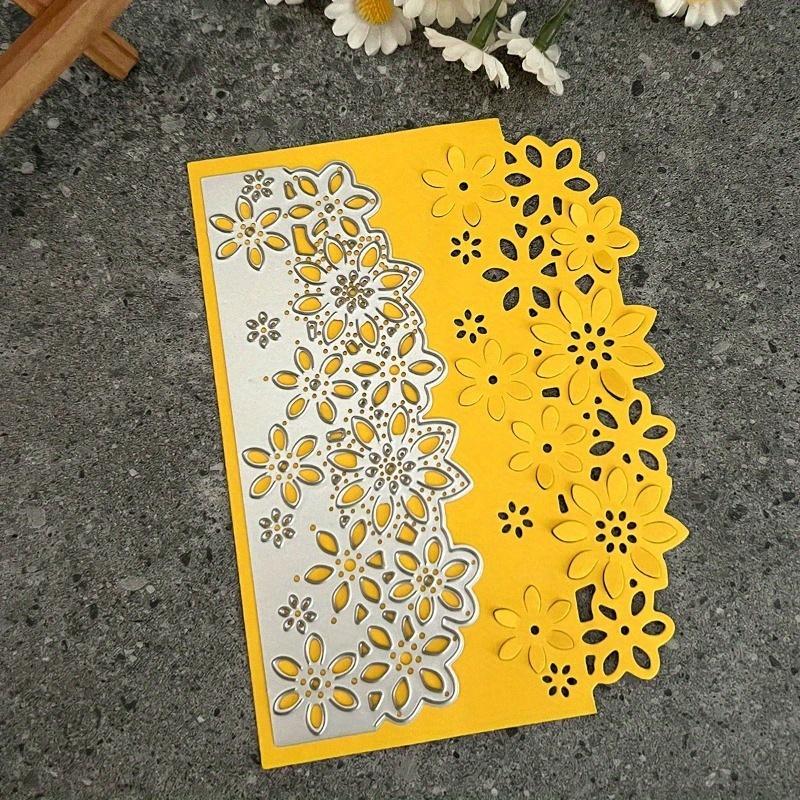 3 Teile/satz Blume Spitze Grenze Metall Schneiden Stirbt Form Messer Scrapbooking Schablone DIY Präge Handwerk Karte Machen