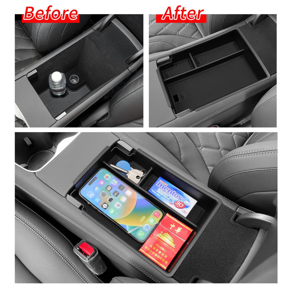 For BYD Sealion 07 (not for Comfor) 2025-2025 Storage Box Car Tray Cup Box Anti-slip Pad Organizers Interior Accessories Tidying