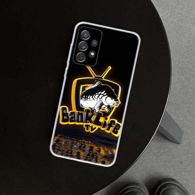 Nash Fishing Logo Phone Case Cover For Samsung Galaxy A17 A16 A26 A36 A56 A57 A37 A15 A25 A35 A55 A14 A24 A34 A54 A13 A23 A33 A5