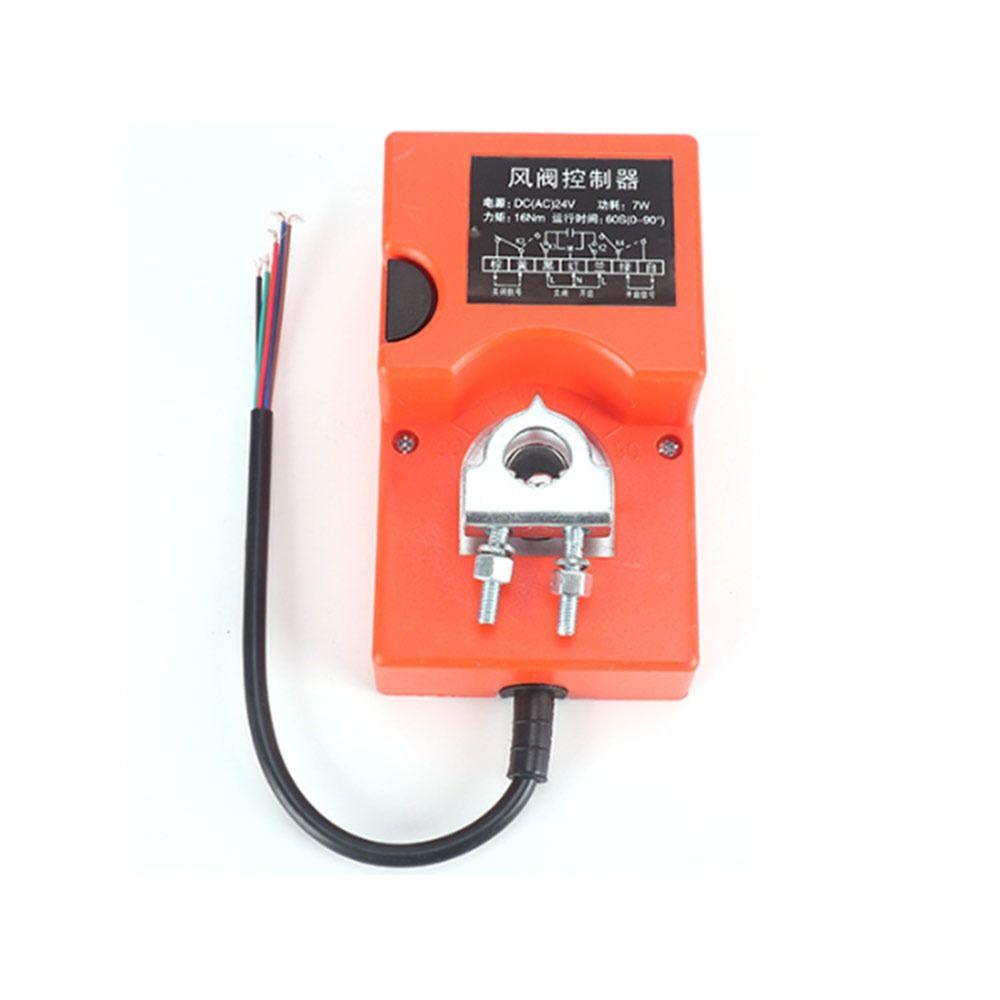 Acționator Clapetă Aer DC 24V Acționator Clapetă Electrică AC 220V Controller Nou Valvă de Ventilație Sistem HVAC