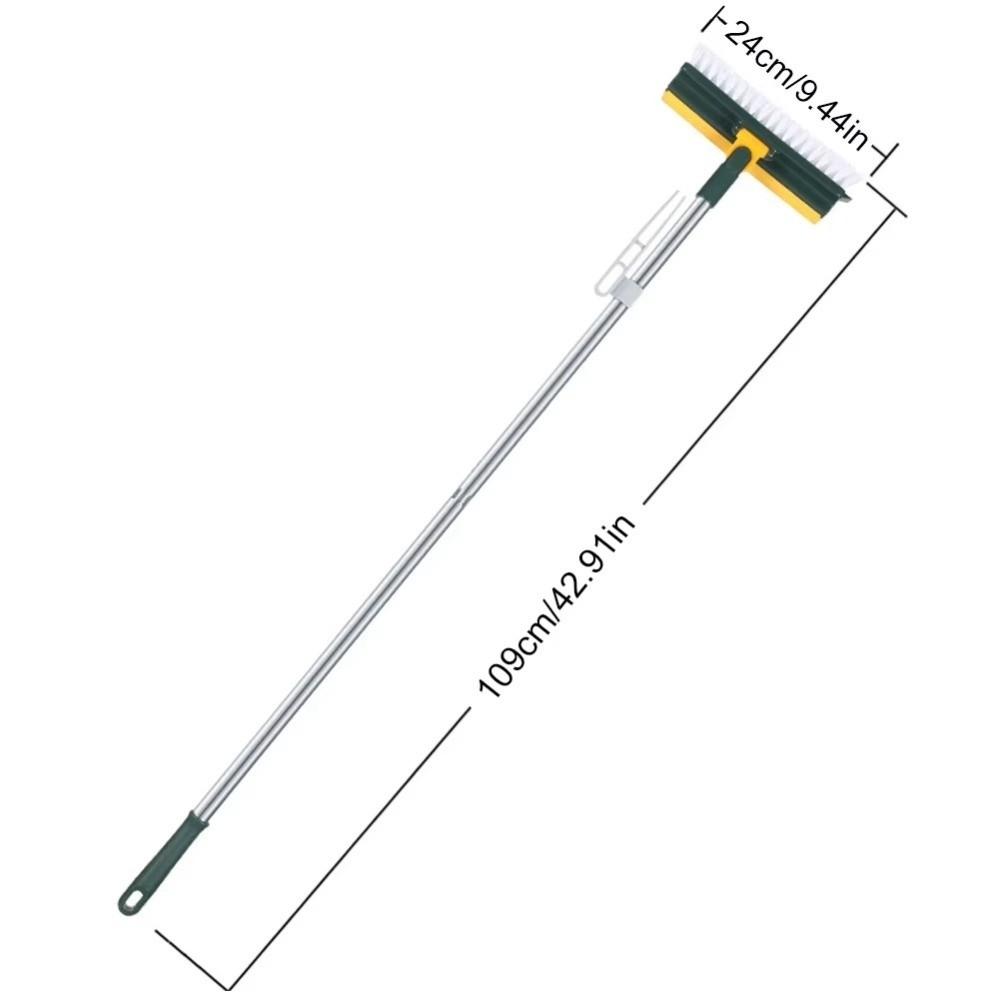 Plastic Floor Scrub Brush Rotating Sweeping Artifact High Quality Broom Brush  Windows