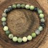 Natural Chrysoprase Gemstone Beads Bracelet 7.5" 8mm Round Beads Jewelry Anniversary Gift For Him/Her RBB-10