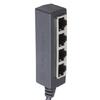 RJ45 Networking Splitter Adapter 4 Port Cable Expansion for Schools and Conference Room Easy to Use