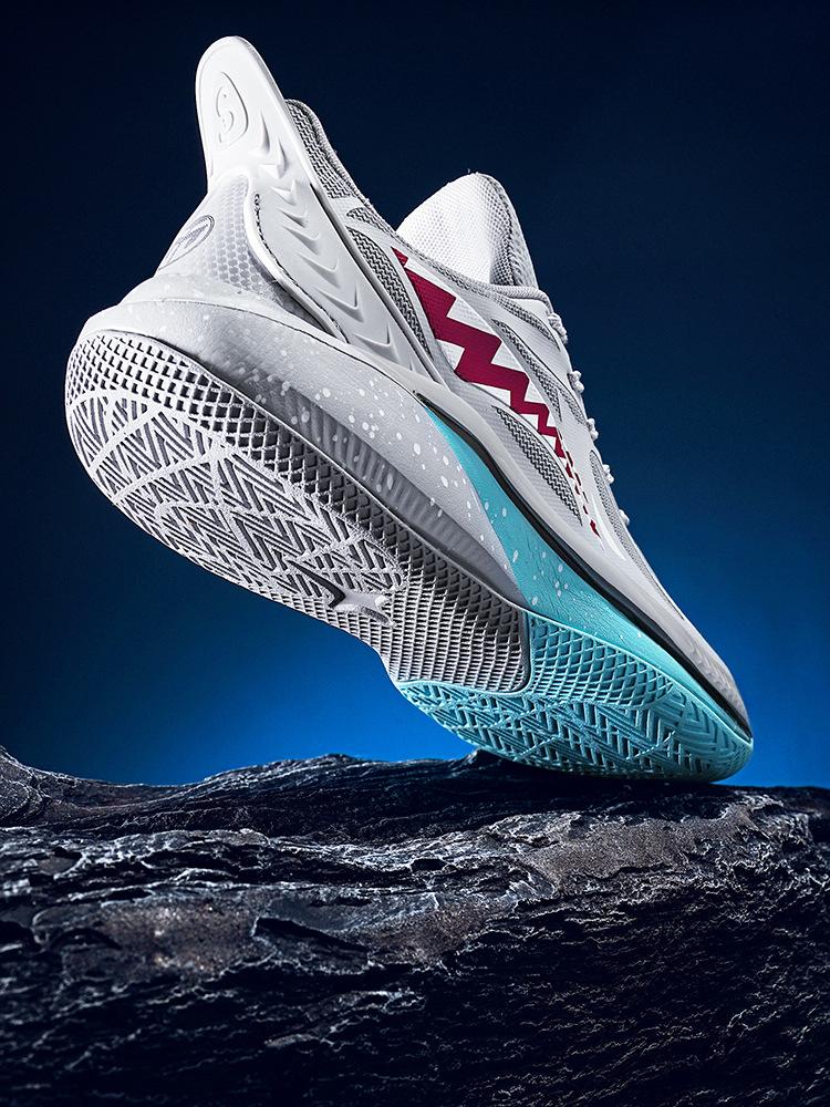 Sonic 12 Basketball Shoes Men's and Women's Summer Mesh Breathable Low-top Lightweight Soft Sole Non-slip Wear-resistant Shock Absorption