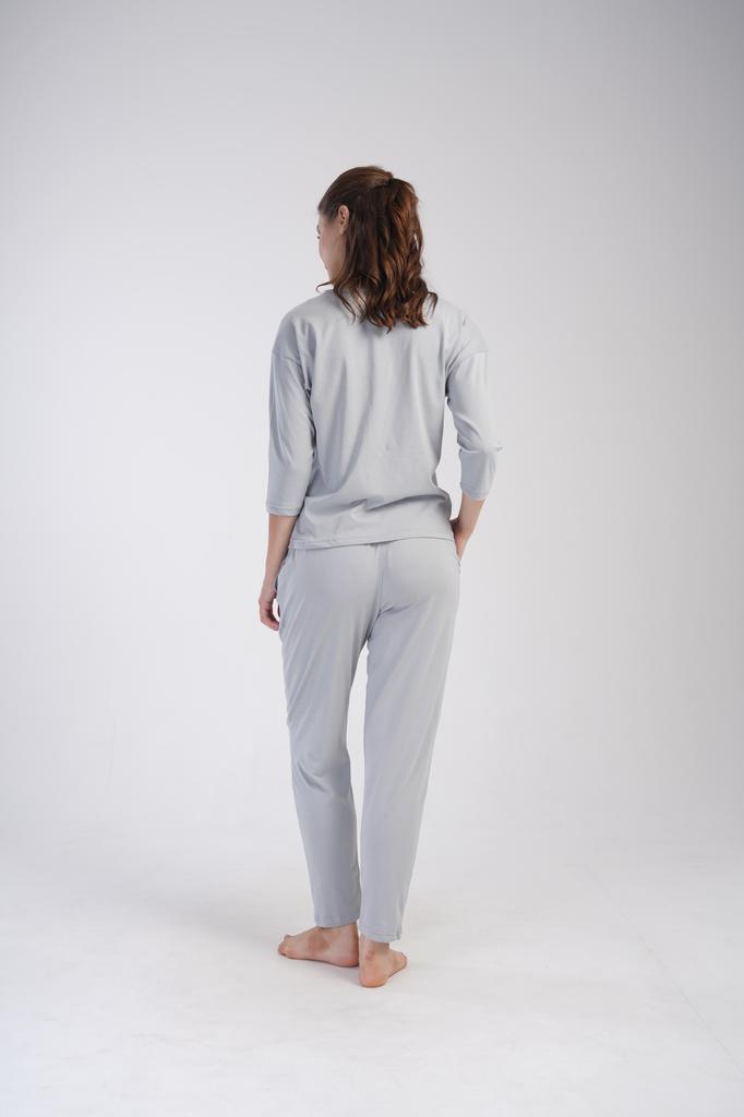 Women's Cotton Pyjamas Long Trousers And Long Sleeve S Vienetta Comfortable