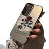 The new rose is suitable for Samsung Galaxy S25 mobile phone case Samsung S24 ULTRA foreign trade S21
