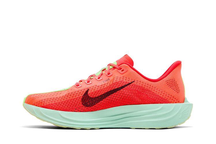 Nike ZoomX Pegasus Plus Bright Crimson Lime Blast Mint Foam Cave Purpl