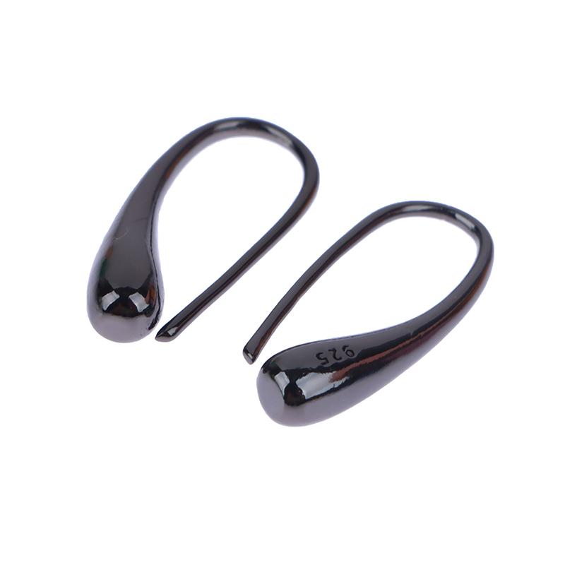 Boucles d'oreilles en argent sterling 925boucles d'oreilles goutte d'eaupour femmes couleur or bijoux tendance vintage simple accessoires de fête cadeaux boucle d'oreille