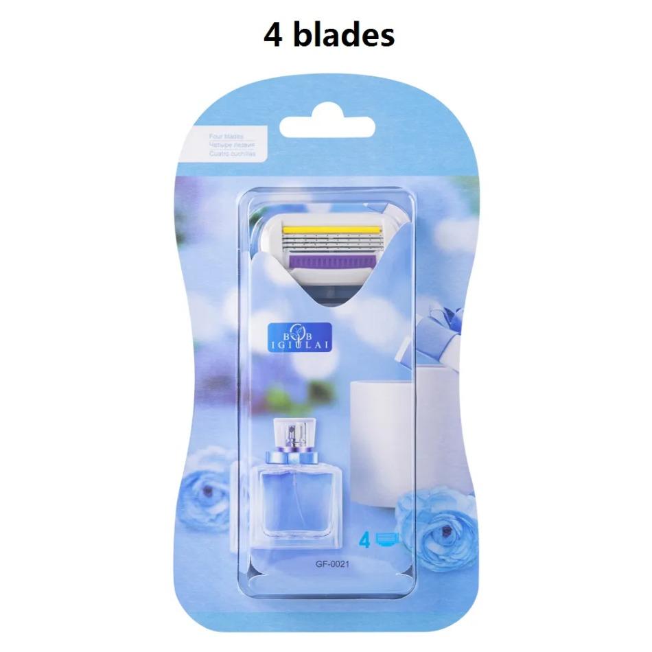 Women Body Hair Shaving Razor Blades Lady Hair Removal Shaver Epilator Bikini Underarm Shaving Razor