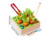 Wooden Harvest Set Montessori Educational Toys for Children Kids