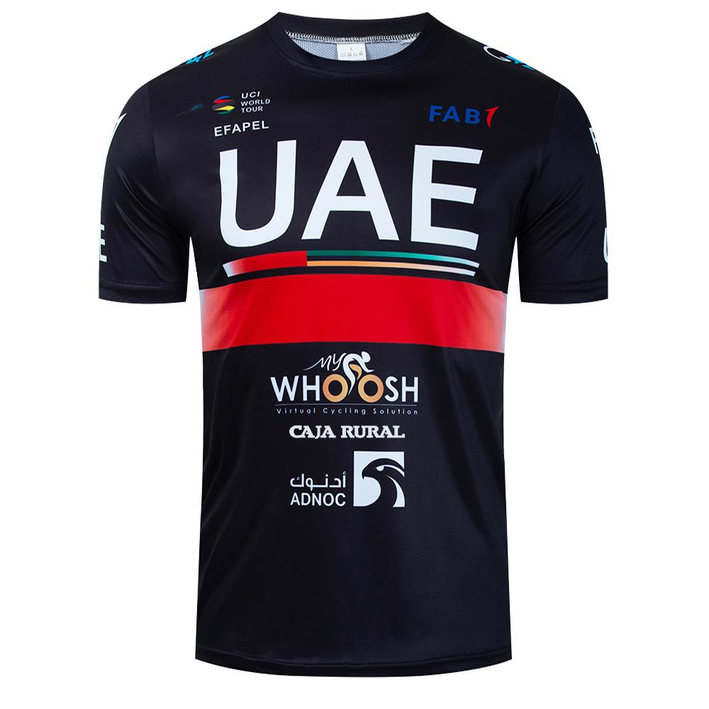 UAE National Cycling Team 2024 Season Men's Fashion Quick-Dry Running T-Shirt Cycling Apparel Sports T-Shirt Clothing