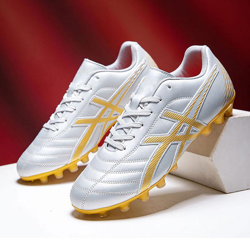 Pantofi de fotbal profesioniști unisex de marcă verde de modă, pantofi de fotbal pentru bărbați, confortabili, respirabili, pantofi de antrenament pentru femei de înaltă calitate