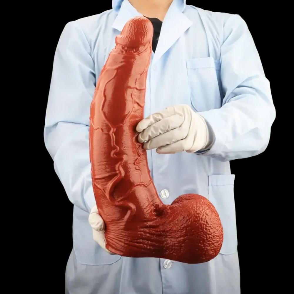 38cm Extra Large Realistic Dildo Anal Plug Expander Adult Sex Toy for Men and Women Fisting Big Dick