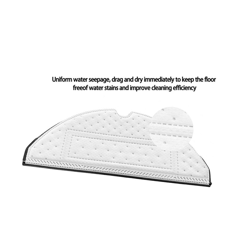 AEE4-60 Pcs Disposable Mopping Pads For Roborock S7/ S7+/ S7 Maxv/ S7 Maxv Ultra/ S7 Maxv Plus/ S7 Pro Ultra Robotic Vacuum