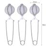 3Pcs Stainless Steel Mesh Strainer Kitchen Sieve Mini Flour Sugar Powder Sieve Sifter Tea Ball Infuser Filter Kitchen Tools