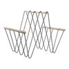 DKD Home Decor-Magazine Rack DKD Home Decor 8424001814008 41 X 31 X 36 Cm Black Iron Wood MDF
