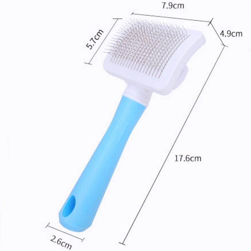 Dog Comb Automatic Dogs Brush Pet Hair Remover Self Cleaning Cat Brush One Button Comb for Dogs Hair Knot Cleaning Pet Supplies