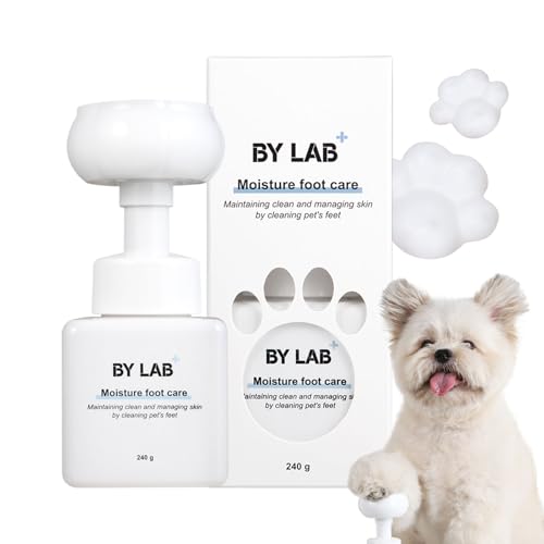 

BY LAB Moisture Foot Care Dog Paw Shampoo, Paw Cleanser, and Paw Care, 240g (Pack of 1)