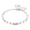 Small Square -Shaped Bracelet Temperament Niche High -Level Sensor Titanium Steel Bracelet