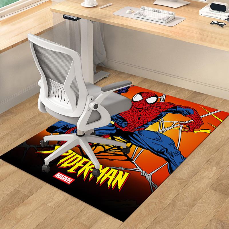 Spiderman Marvel Hero Carpet For Playroom Bedroom Living Room Sofa Home Decorkids Game Area Rug Nonslip Floor Mat