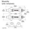 Electric Guitar Tremolo Stabilizer & Vibrato Positioning System