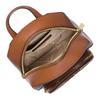 Michael Kors Zaino in Pelle con Stampa Logo Jaycee Zaino da Donna Marrone Oro 35T2G8TB1B-BROWN