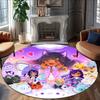 1pc Anime A-AphmauS (3) Print Round Carpet Chair Round Carpet Suitable for Bedroom Living Room Home Decorative Carpet
