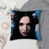 Singer Negative Spaces P-Poppy Pillow Case Square Double-Sided Printing Short Plush Sofa Cushion Cover Bedroom Bedside Pillow