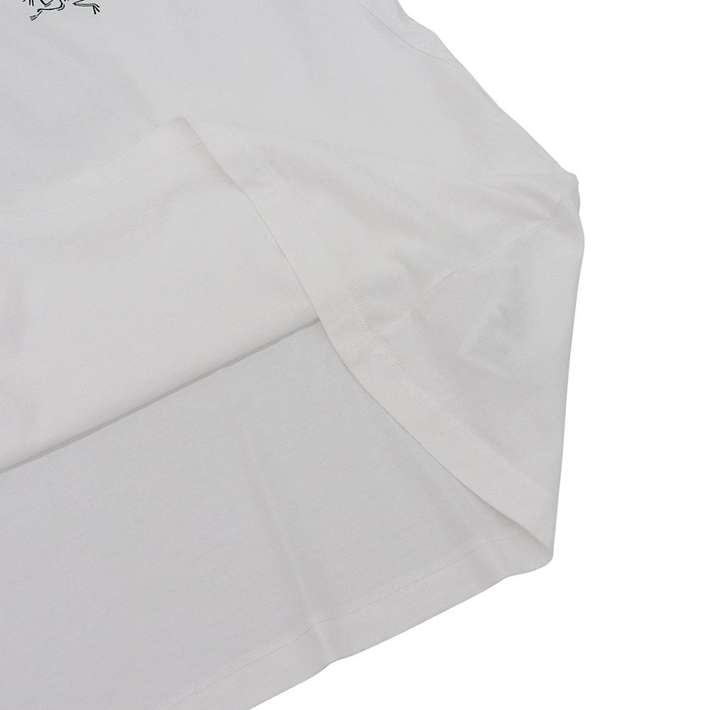 ARC'TERYX Excellent Condition Multi Bird Logo Stainless Steel T-shirt, Men's, White, XXL, X000007747, Made In 2014 Tops XXL whiteUsed