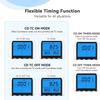 EU Outlet Plug Digital Thermostat Socket Temperature Controller Timer Switch Accuracy Cooling Heating Regulator Thermometer