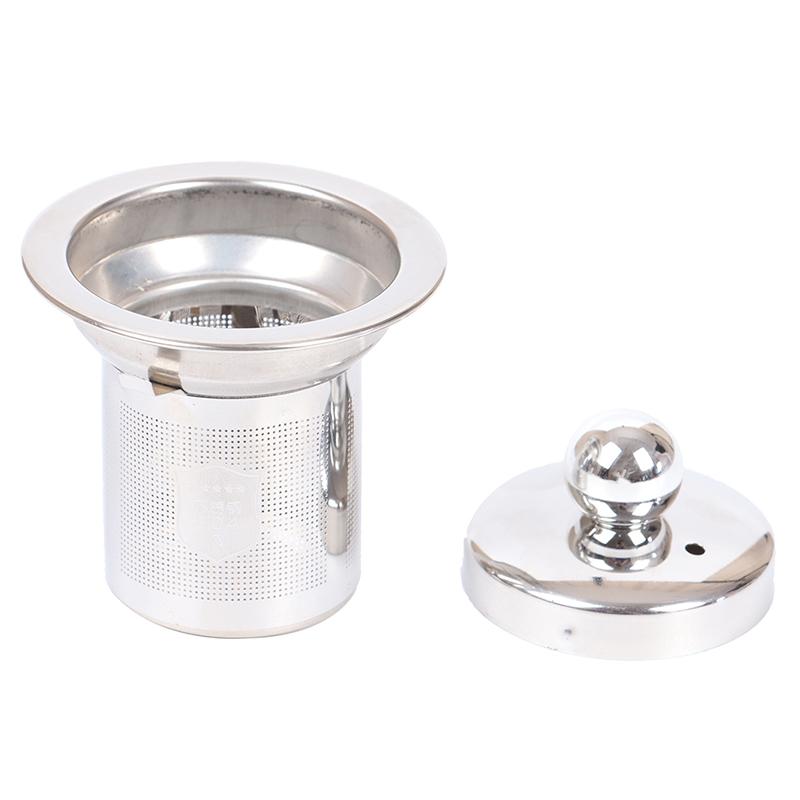 Wiederverwendbares Teesieb aus Edelstahl, Netz-Ei-Korb, Teesieb für lose Teeblätter