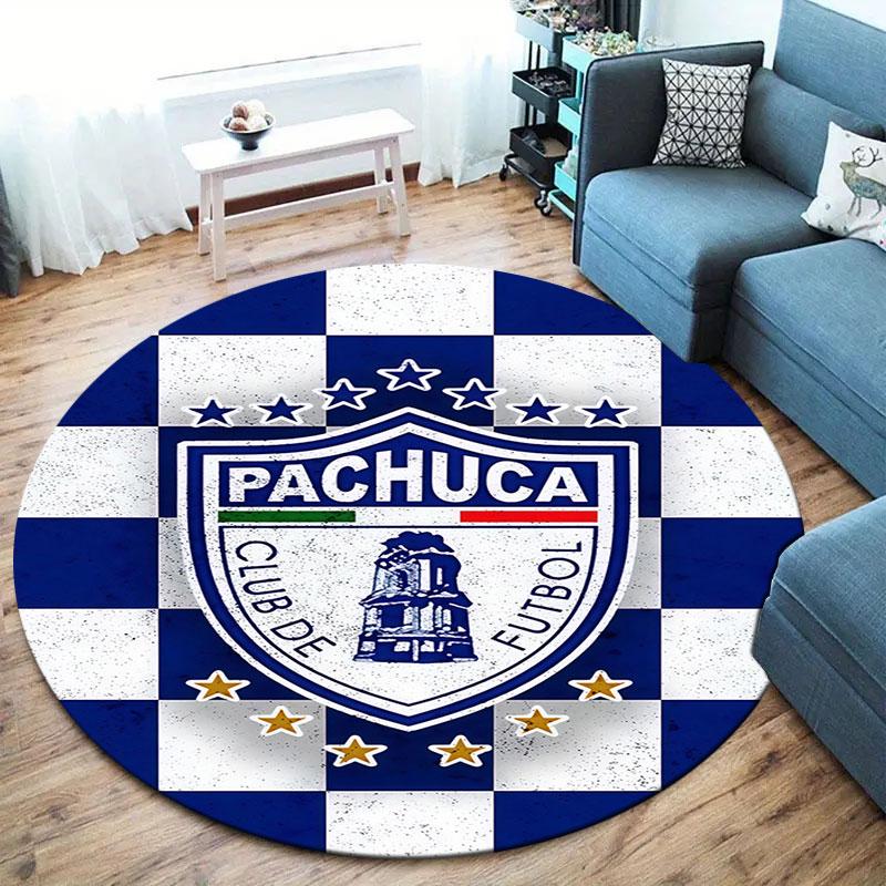 C.F. Pachuca Round Area Rug,Carpet Rug for Living Room Bedroom Sofa Playroom Decor,Non-slip Floor Mat