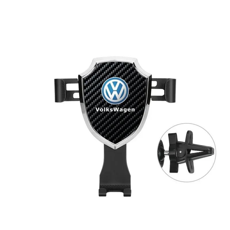Dla VW Volkswagen Jetta MK5 Golf Grawitacyjny Uchwyt na Telefon Samochodowy Uchwyt Klips do Kratki Wentylacyjnej Stojak GPS dla Volkswagen Polo Golf Passat