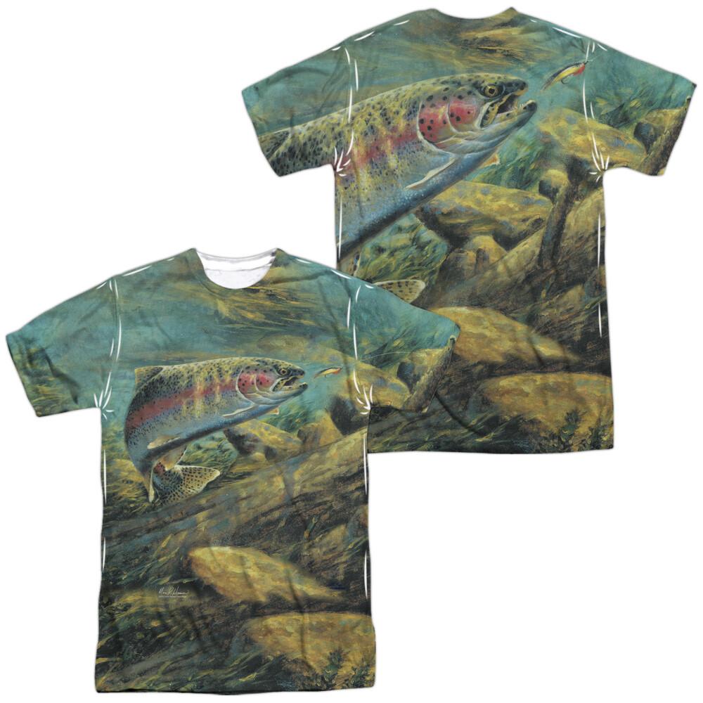 Wild Wings Rainbow Trout Double Sided T-Shirt M