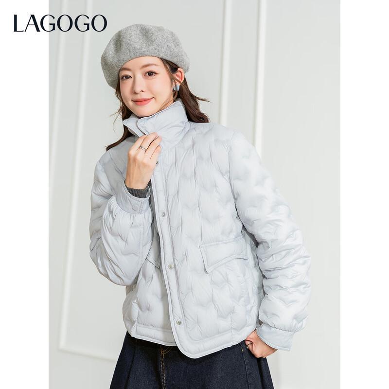 LAGOGO Women s Lightweight Short Down Jacket L