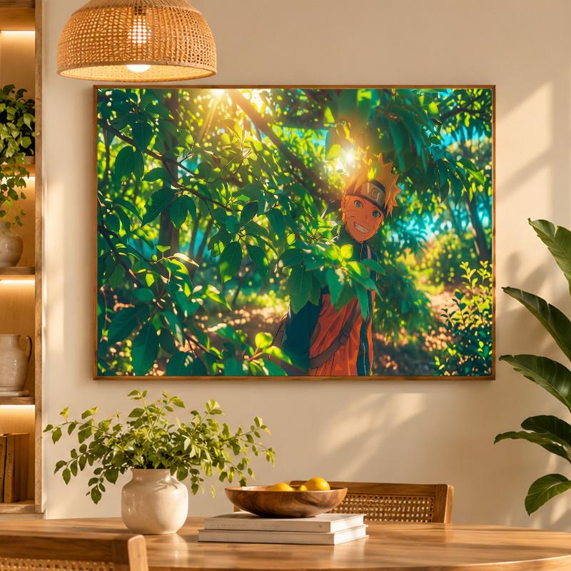 5D Diamond Painting Naruto Uzumaki DIY Full Drill Diamond Art Kit Home Decoration