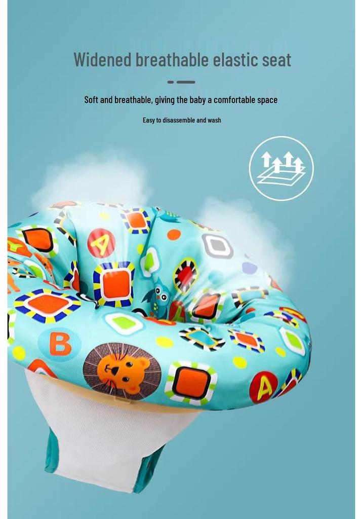 Rainforest Baby Jumper & Swing: Fitness Bouncer for Ages 0-3